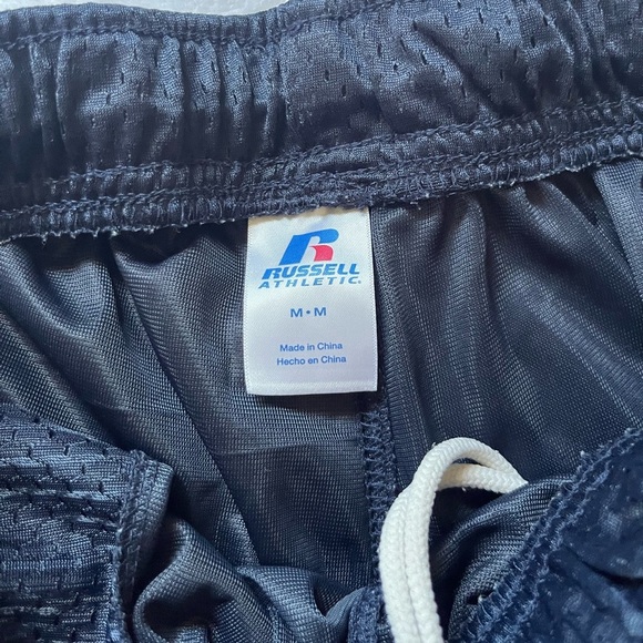 2 x $12 Russell Athletic Blue Mesh Athletic Shorts Size M - Picture 7 of 10